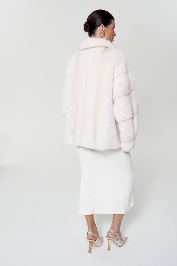 Норковый полушубок 2014