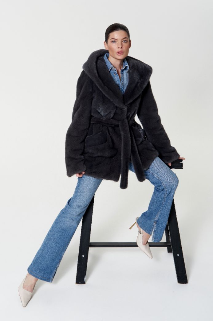 Норковая шуба 2015
