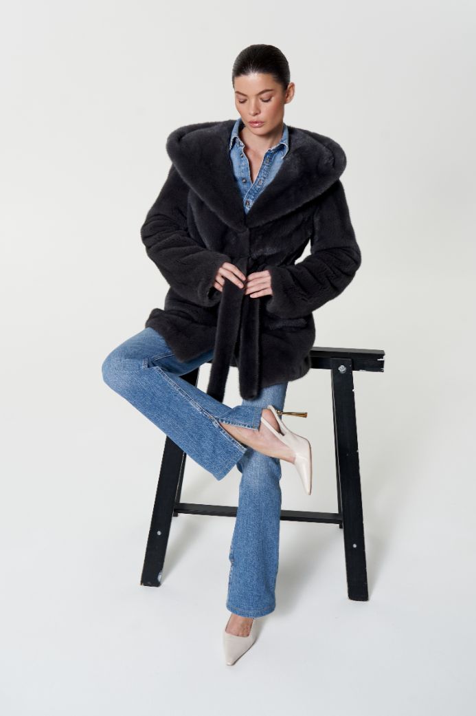 Норковая шуба 2015