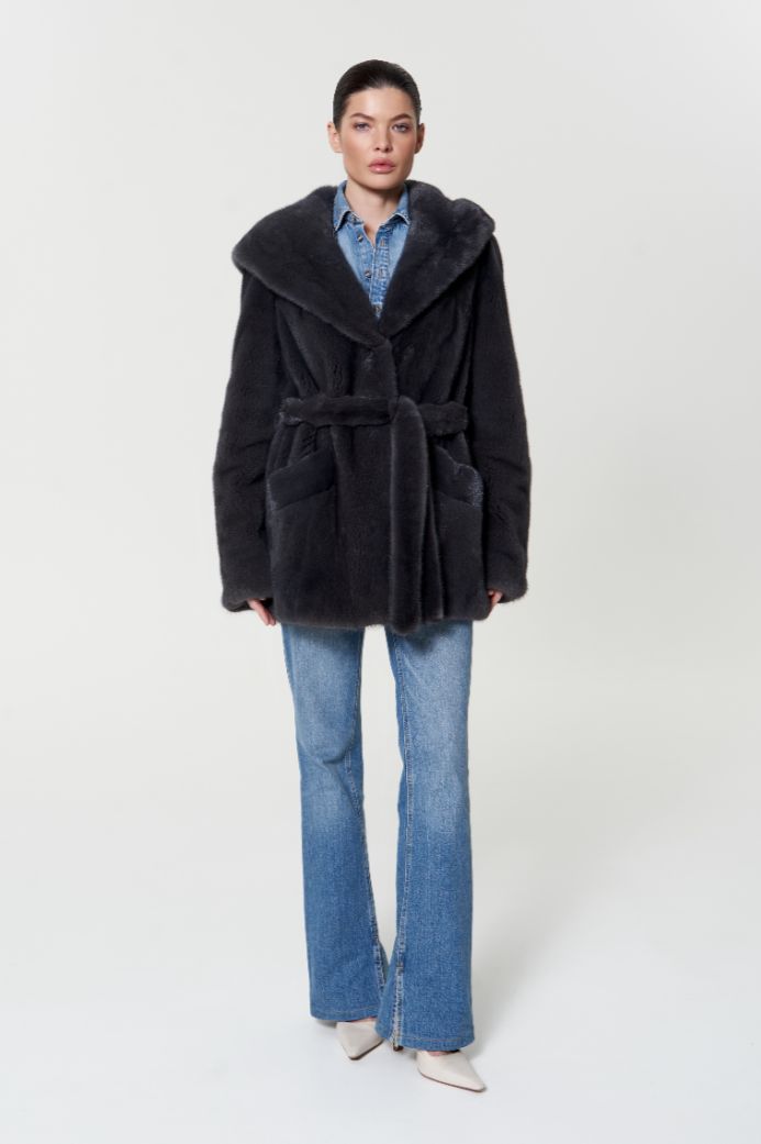 Норковая шуба 2015