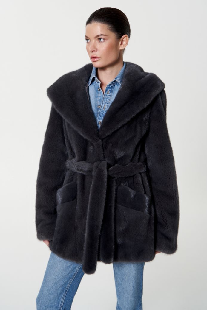 Норковая шуба 2015